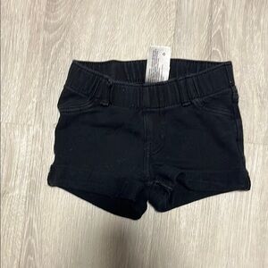 Girls Black Shorts